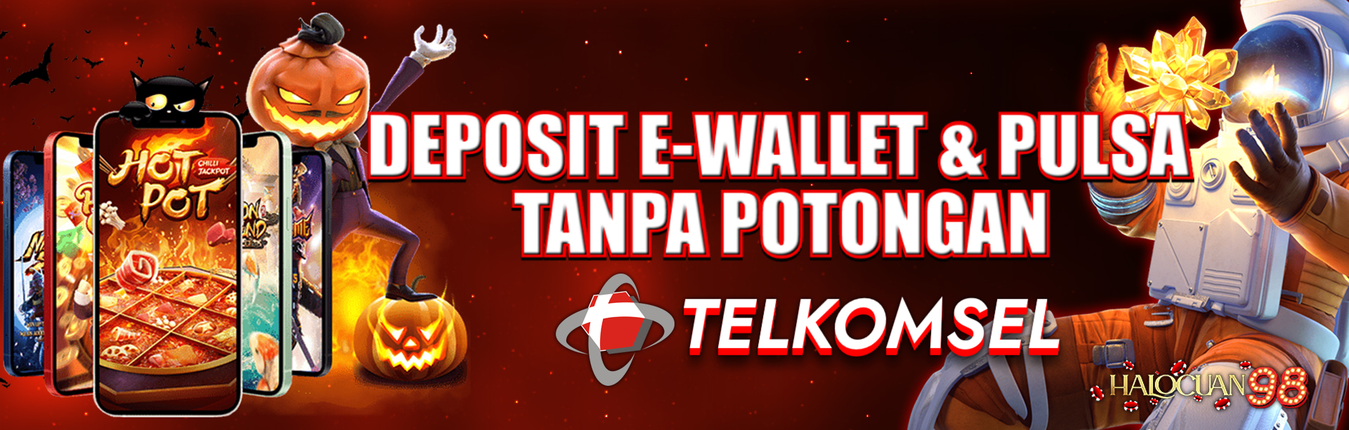 DEPOSIT PULSA TANPA POTONGAN