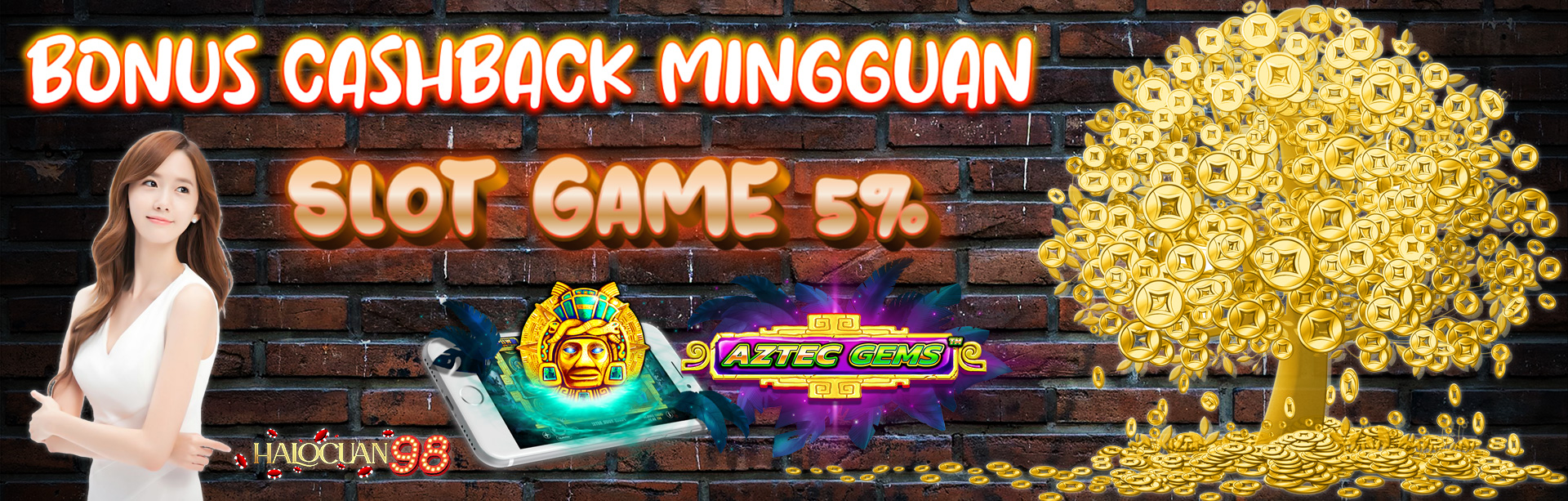 BONUS CASHBACK MINGGUAN